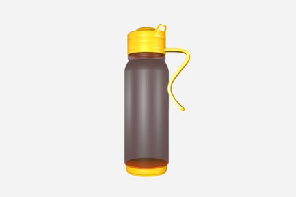 Preview: Water Bottle 3D Illustration