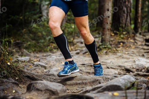 Preview: Running Marathon Runner in Woods