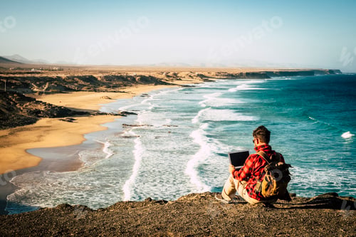 Preview: Travel and technology digital job nomad lifestyle people