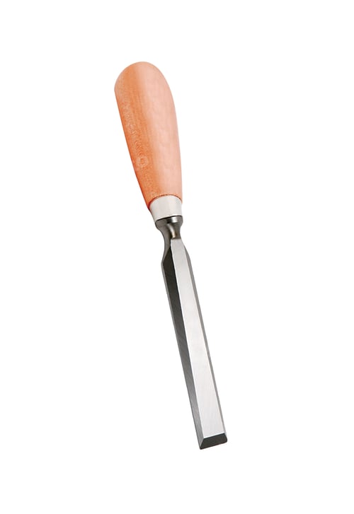 Preview: carpenter's chisel isolated on a white