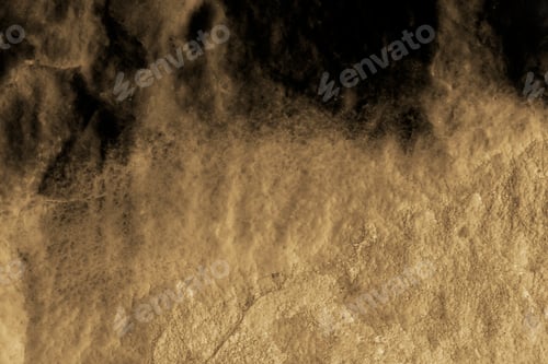 Preview: Gold and black marble textured background illustration