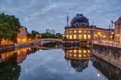 Preview: The Bode Museum and the Television Tower in Berlin