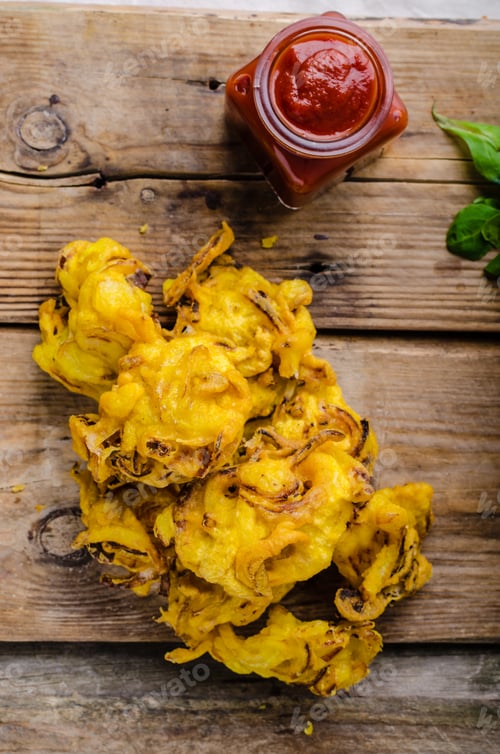 Preview: Crispy Onion Bhaji