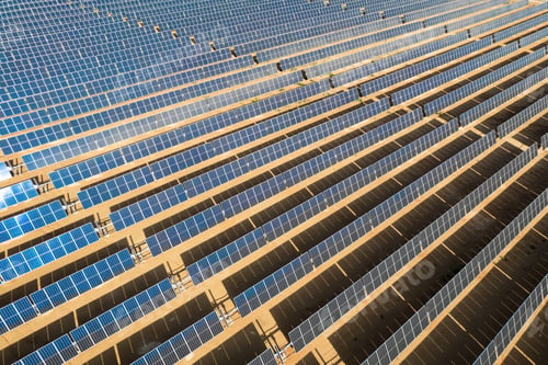 Preview: Solar panel, photovoltaic, alternative electricity source - concept of sustainable resources