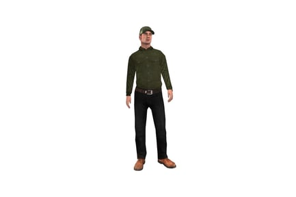 Preview: Man in casual attire portrait