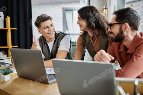 Preview: Colleagues Connecting and Supporting Each Other During Layoff Discussions in a Modern Office