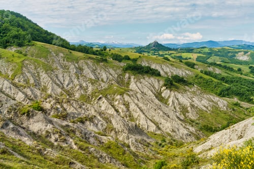 Preview: Rural landscape near San Polo and Canossa, Emilia-Romagna