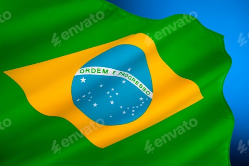 Preview: The national flag of Brazil