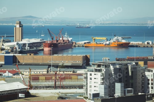 Vista del puerto
