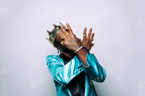 Preview: portrait of an hip hop music performer