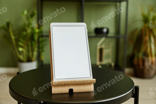 Preview: Blank Tablet in Home Setting