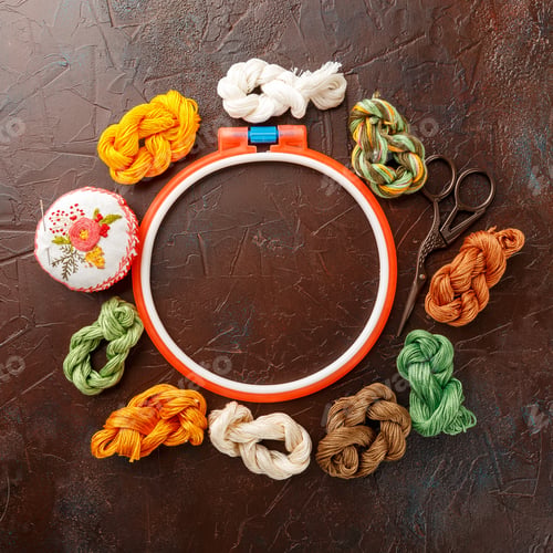 Preview: Set for embroidery