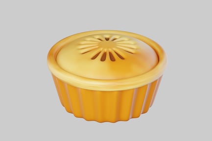 Preview: Pie dish with lid