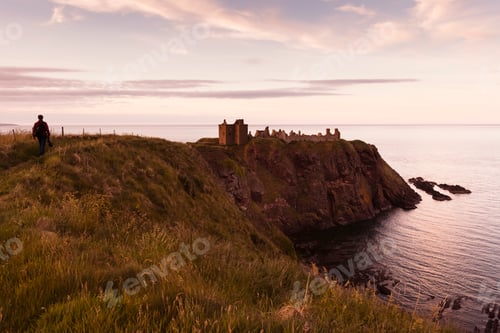 Preview: UK, Scotland, Stonehaven, Dunnottar Castle