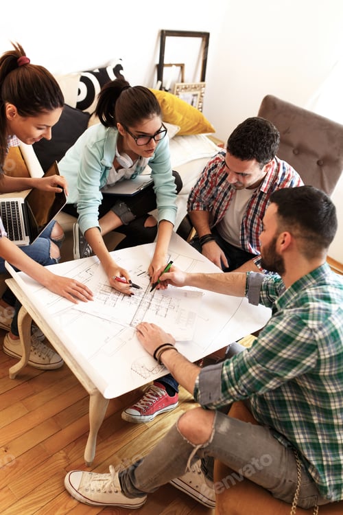 Preview: Studying at home.