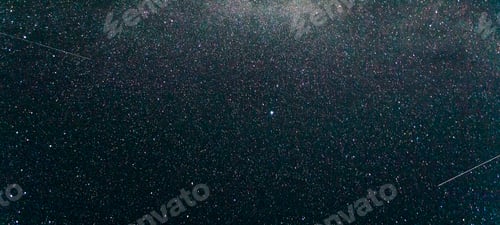 Preview: Night sky with lot of shiny stars, milky way
