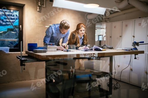 Preview: Designers working in modern office