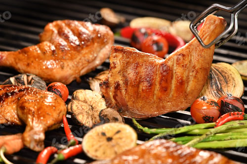 Preview: Grilled chicken thigh