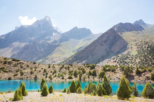 Preview: Fann mountains lake