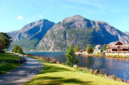 Preview: Fjords during summer