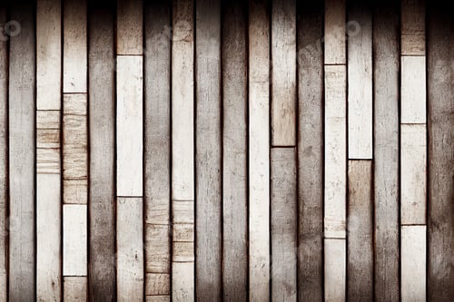 Preview: Dark rustic wooden planks background. Table background of free space . Flat photo of wood. Natural w