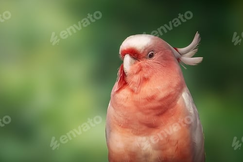 Preview: Major Mitchells Cockatoo or Pink Cockatoo (cacatua leadbeateri)
