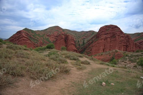 Preview: Red rocks mountains