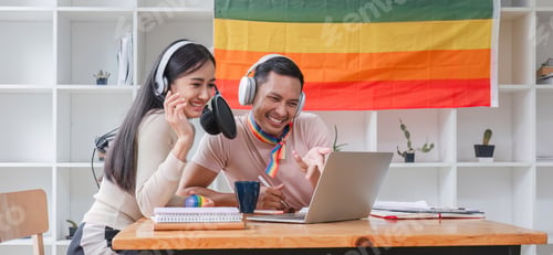 Preview: Podcaster Ideas Podcaster is interviewing guests about gender equality and LGBT advocacy at home