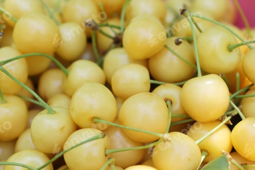Preview: Fresh ripe cherries. Food background.