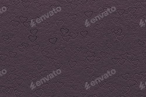 Preview: Closeup shot of several hearts drawn on a dark surface