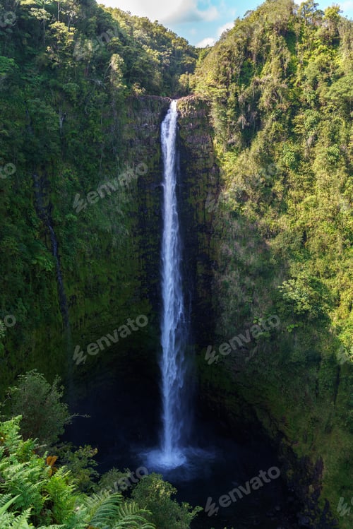 Preview: Tall And Powerful Hawaii Waterfalls