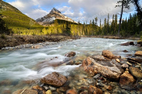 Preview: Silverhorn Creek and Mount Weed, Banff National Park, Alberta, Canada