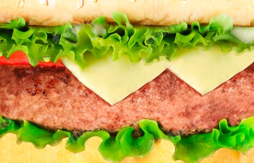 Preview: hamburger close-up or macro