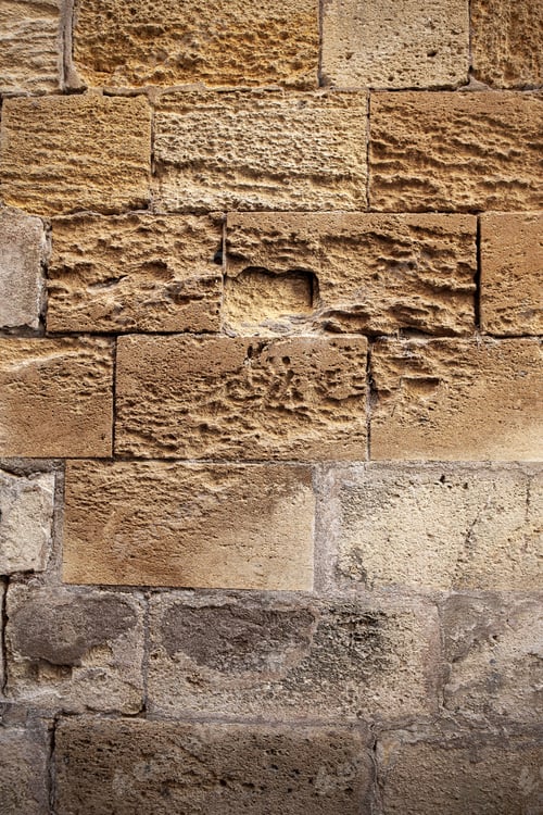 Preview: Mineral background in a French village