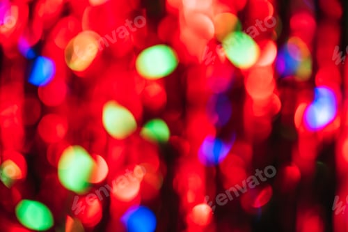 Preview: abstract colorful blurred christmas background