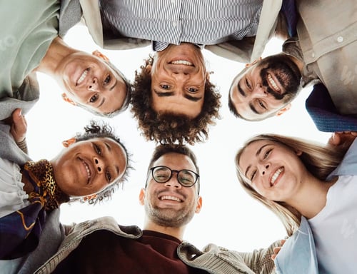 Preview: business teamwork together support group colleague businessman businesswoman team office startup