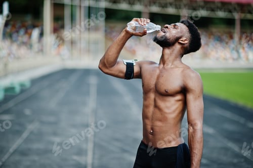 Preview: African american male athlete