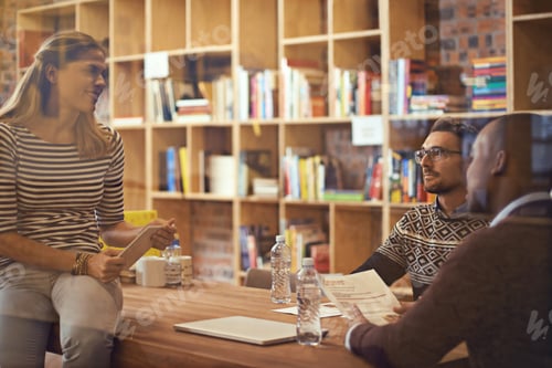 Preview: Putting it all on the table. Cropped shot of a group of businesspeople meeting in the boardroom.