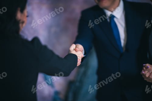 Preview: Job interview, businessman listen to candidate answers.