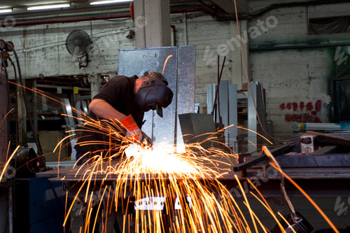 Preview: welding sparks