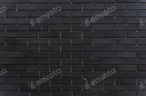 Preview: Black brick wall design space