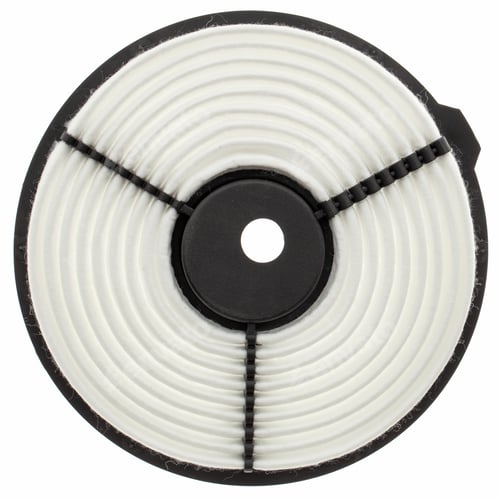 Preview: Car air filter, isolated on white background