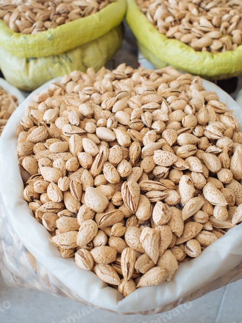 Preview: Fabric bags of dry fruits
