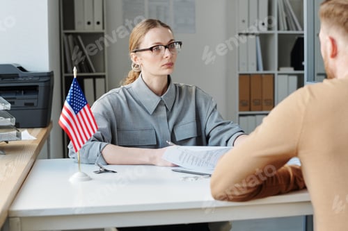 Preview: Woman Working In US Embassy
