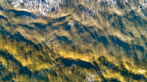 Preview: Sea waves on the beautiful morning sea