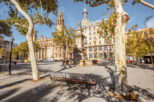 Preview: Barcelona city view