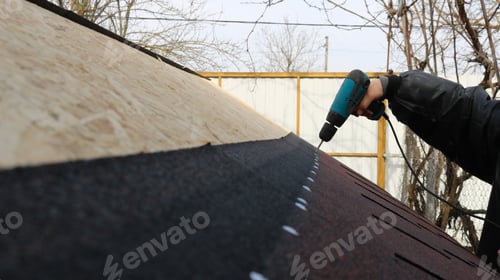 Preview: fixing soft tiles on the roof slope