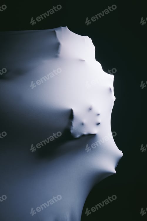Preview: Shot of a scary figure confined under a sheet