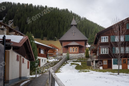 Preview: Catholic Church (Marienkapelle) - Murren, Switzerland