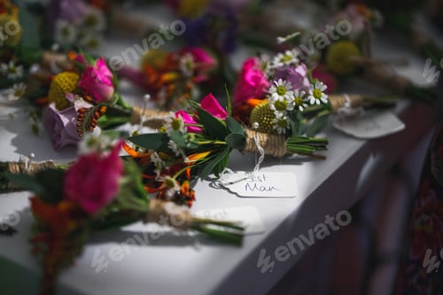 Preview: Wedding boutonnieres